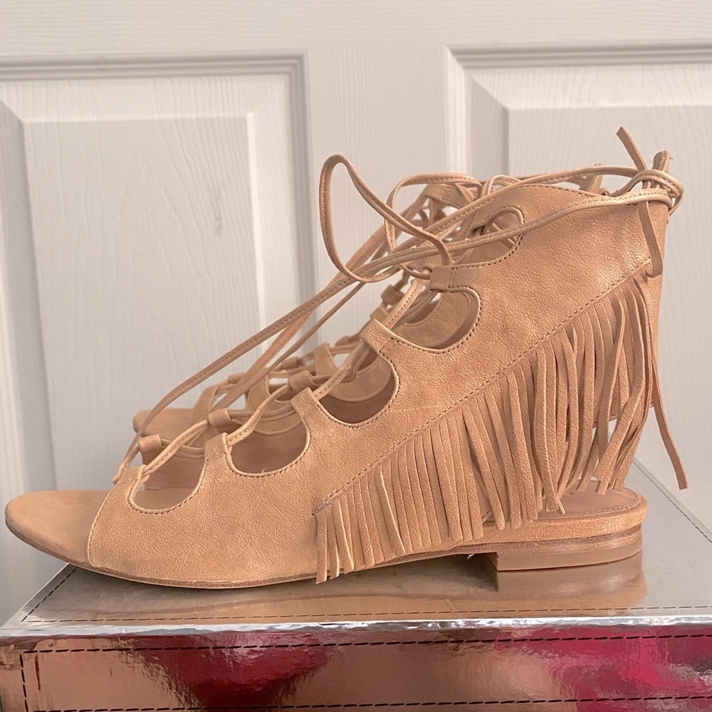 Sigerson Morrison Gladiator Sandals Size 7.5